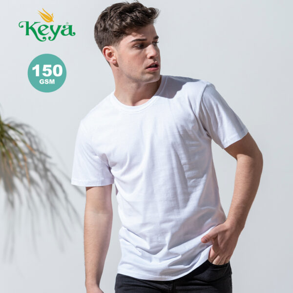 Camiseta Adulto Blanca ""keya"" MC150 2