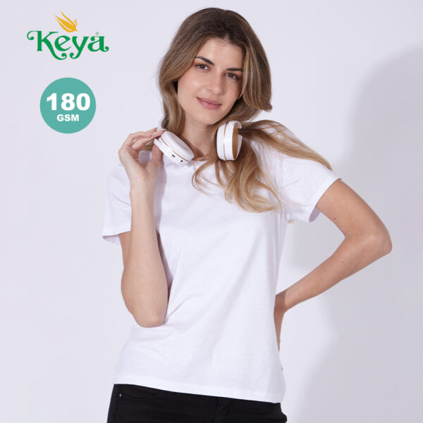 Camiseta Mujer Blanca ""keya"" WCS180 2