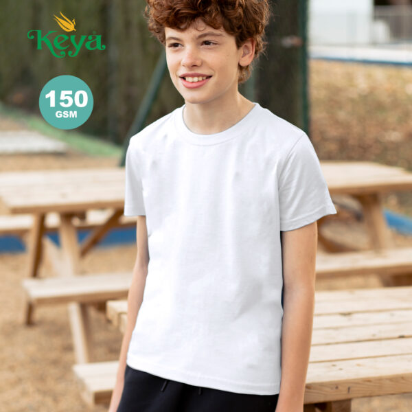 Camiseta Niño Blanca ""keya"" YC150 2