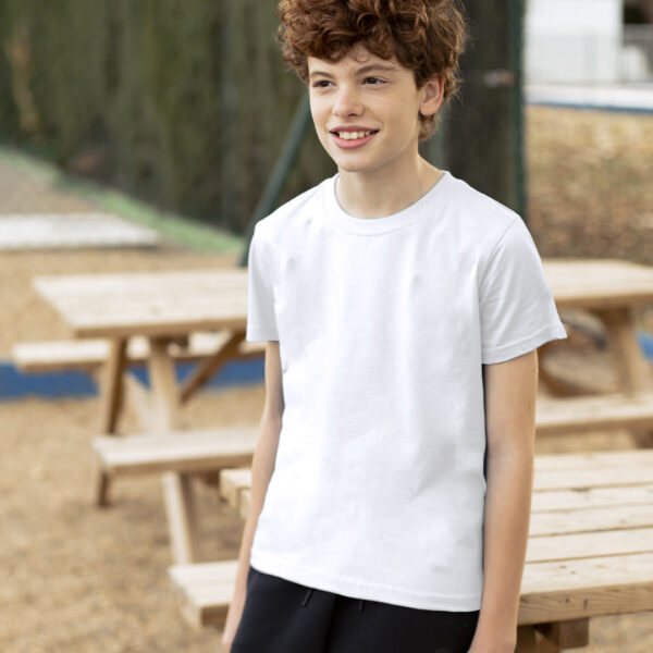 Camiseta Niño Blanca ""keya"" YC150 3