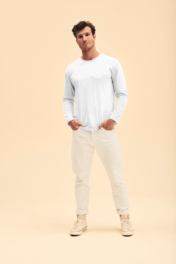 Camiseta Adulto Blanca Iconic Long Sleeve T 15