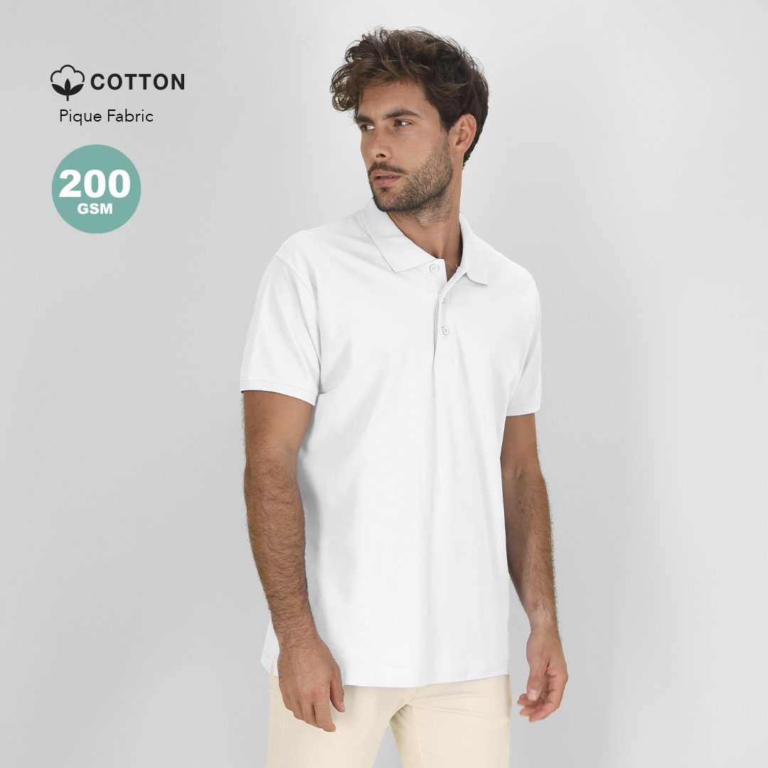Polo Adulto Blanco Chaplin 2
