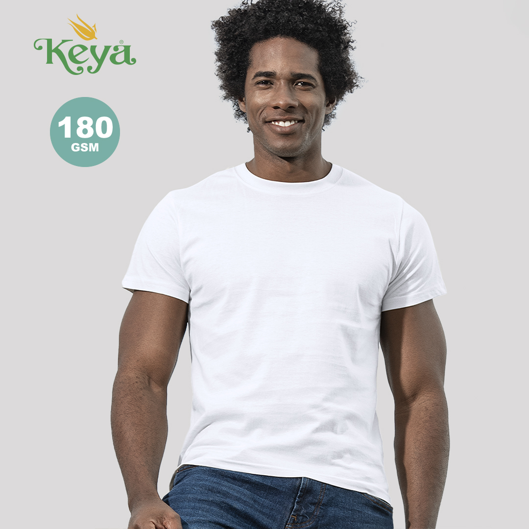 Camiseta Adulto Blanca "keya" MC180-OE 2