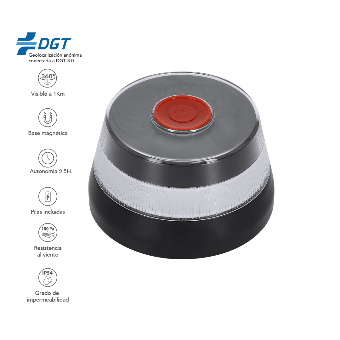 Luz Emergencia V16 Geolocalizada